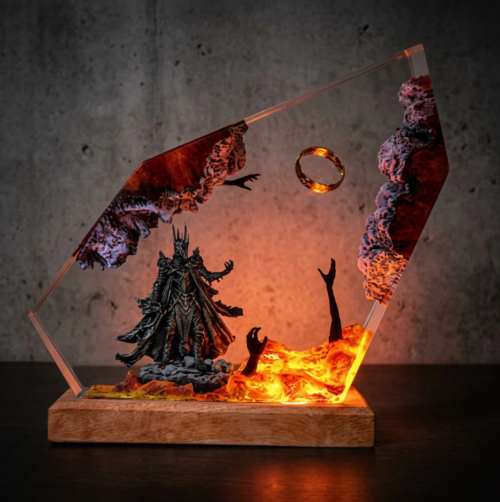 The Dark Lord - Premium Handmade Resin Lamp