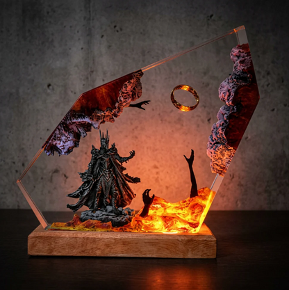 The Dark Lord - Premium Handmade Resin Lamp