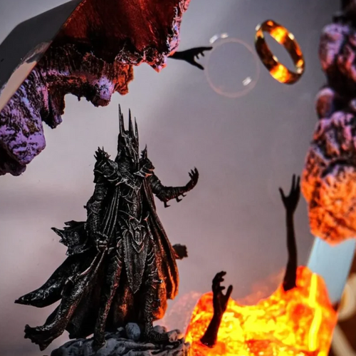 The Dark Lord - Premium Handmade Resin Lamp